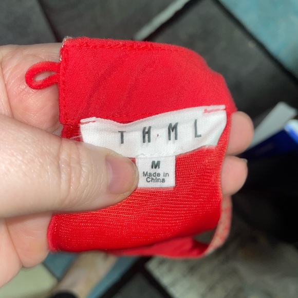 THML Embroidered Sleeveless dress Sz. M - Picture 7 of 8